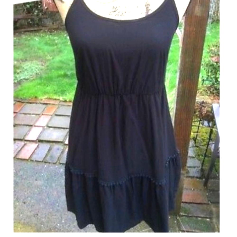 MOSSIMO Mini Black Dress